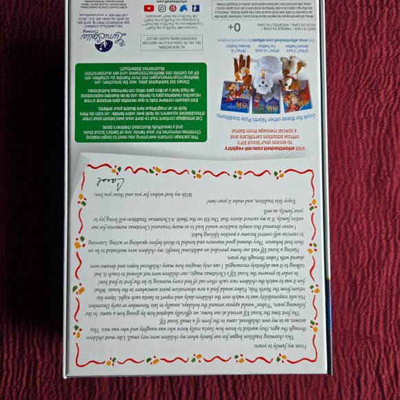 Elf on the Shelf Boy Doll and Book for a Childs Christmas Memories (NWT) - Picture 6 of 6